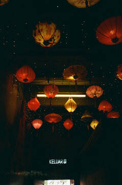 Chinese Lanterns and String Lights