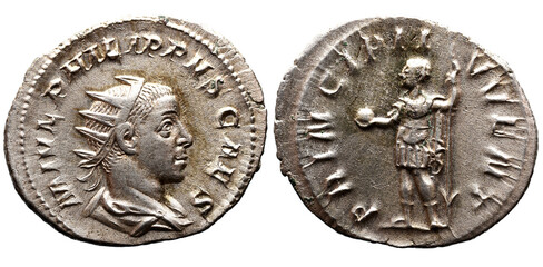PHILIP II (César, 244-247). Antoniniano. Roma.