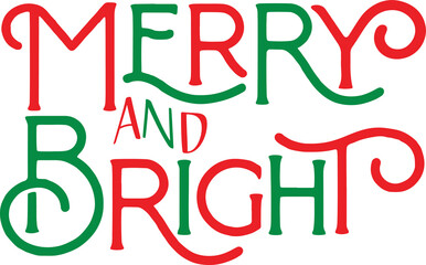 merry and bright