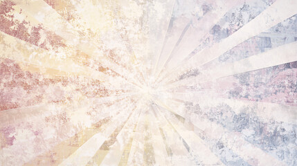 Obraz premium Abstract background of radiating pastel colors with textured patterns creating a soft, serene atmosphere ideal for Easter themes or artistic projects