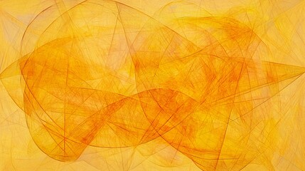 A yellow and orange abstract background with a lot of lines