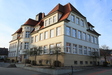 Blick in das Zentrum von Gottmadingen in Baden-Württemberg