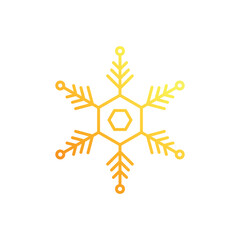 Snowflake vector icon