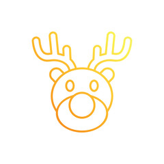Reindeer vector icon