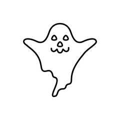 Ghost vector icon