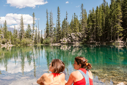 Women by Grassi Lake