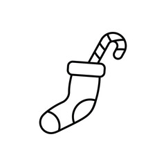 Stocking vector icon