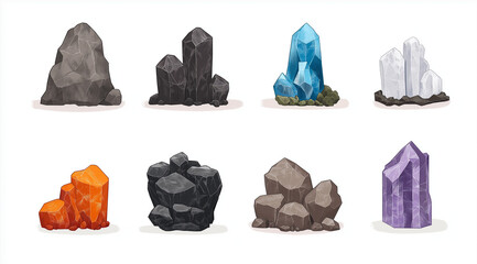 Geological Survey on Mineral Deposits in Informative Poster