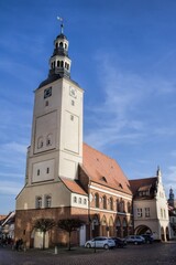 gardelegen, deutschland - altes rathaus am alten markt