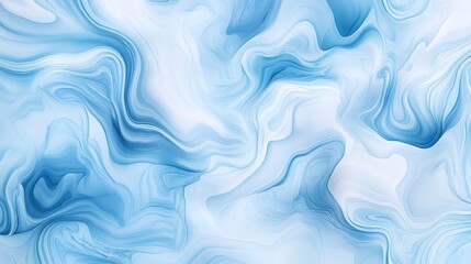 Abstract Swirling Blue Marble Texture Background
