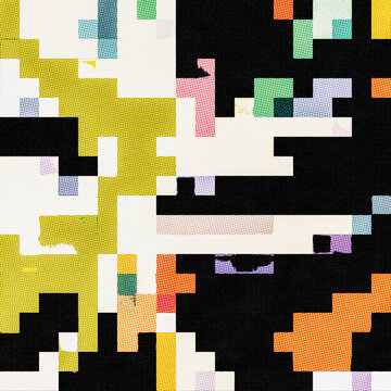 QR Matrix / Colorful Barcode Background