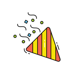Celebration vector icon