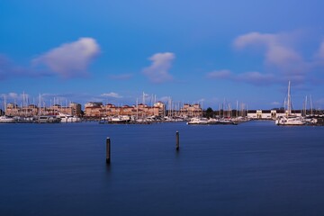 Yachthafen Marina Port Z&eacute;lande im Grevelingenmeer Niederlande