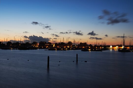 Yachthafen Marina Port Z&eacute;lande im Grevelingenmeer Niederlande