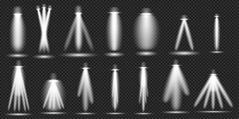 spotlights set of lighting effects