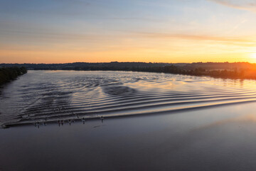 Mascaret sur la Dordogne