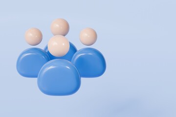 3D Profile personal online account icon. Teamwork. Username password, Profile name, Secure login web security, Technology, Protection, Safety verification. authentications approve concept .3d render.