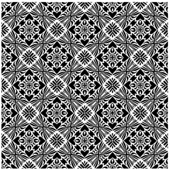 White background with black pattern. Seamless texture for fashion, textile design,  on wall paper, wrapping paper, fabrics and home decor. Simple repeat pattern.
