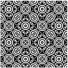 White background with black pattern. Seamless texture for fashion, textile design,  on wall paper, wrapping paper, fabrics and home decor. Simple repeat pattern.
