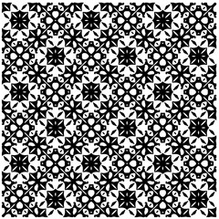 White background with black pattern. Seamless texture for fashion, textile design,  on wall paper, wrapping paper, fabrics and home decor. Simple repeat pattern.
