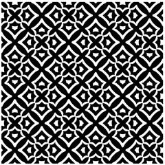 White background with black pattern. Seamless texture for fashion, textile design,  on wall paper, wrapping paper, fabrics and home decor. Simple repeat pattern.
