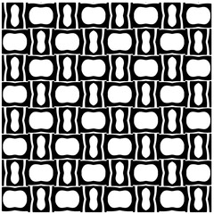 White background with black pattern. Seamless texture for fashion, textile design,  on wall paper, wrapping paper, fabrics and home decor. Simple repeat pattern.