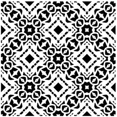 White background with black pattern. Seamless texture for fashion, textile design,  on wall paper, wrapping paper, fabrics and home decor. Simple repeat pattern.