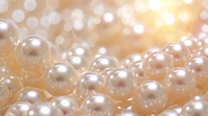 Fototapeta premium Close-up of Pearls