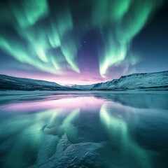 Fototapeta premium the Northern Lights 