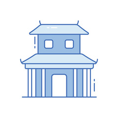 Temple vector icon