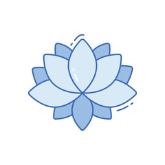 Lotus vector icon
