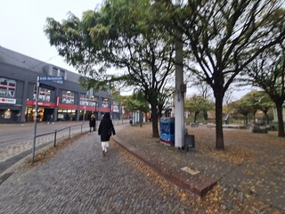 ein Wohngebiet mit Strasse in Brandenburg an der Havel