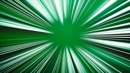 Obraz premium Green line fast motion speed background wallpaper
