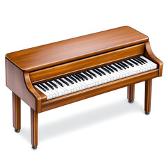Classic wooden piano with black and white keys showcasing craftsmanship and elegance for music enthusiasts