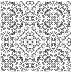Abstract shapes.Patterns from lines.White wallpaper. Vector graphics for design, textile, decoration, cover, wallpaper, web background, wrapping paper, fabric, packaging. Repeating pattern.