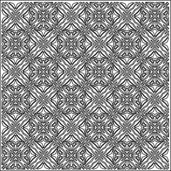 Abstract shapes.Patterns from lines.White wallpaper. Vector graphics for design, textile, decoration, cover, wallpaper, web background, wrapping paper, fabric, packaging. Repeating pattern.