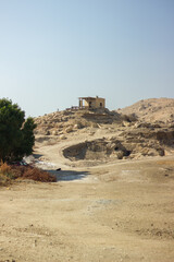 Ruins near the Temple of Hatshepsut. Luxor, Egypt.