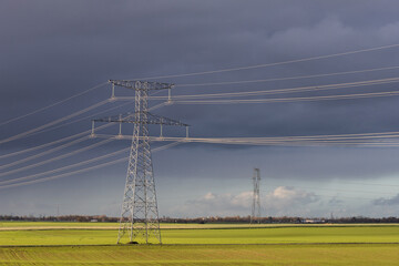 pylônes électriques