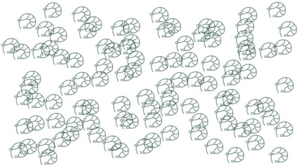 Shrimp Random Abstract Graphic Background