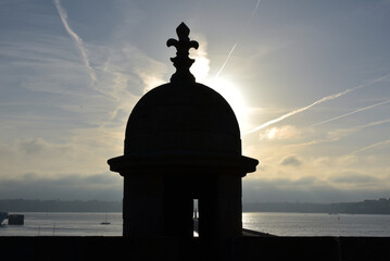 Saint-Malo en hiver, remparts