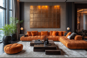 Luxurious Modern Living Room Interior Design