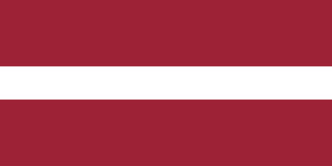 Latvia flag in official colors, dimensions and aspect ratio. Vector flag symbolizing national pride, identity, heritage, patriotism and authority