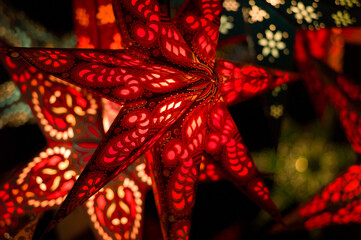 ドイツのクリスマスマーケット風景