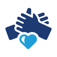 Obraz premium Helping hand icon