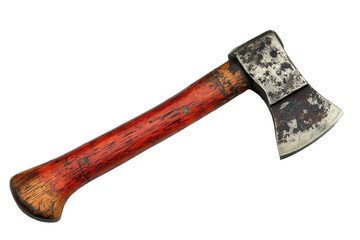Woodcutter's axe on a white background