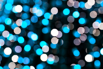 Abstract background with defocused scattered lights
