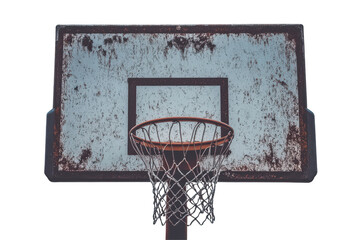 basketball hoop and net
