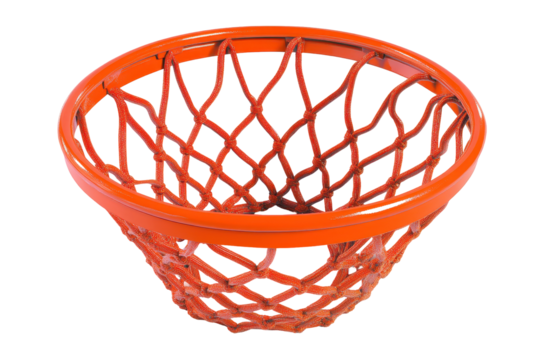 basketball hoop isolated on white