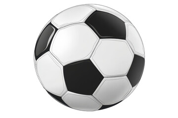 soccer ball isolated on white