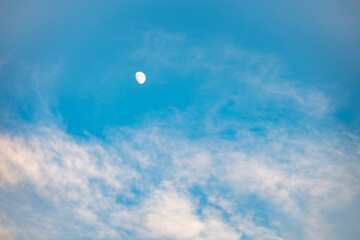 moon and clouds